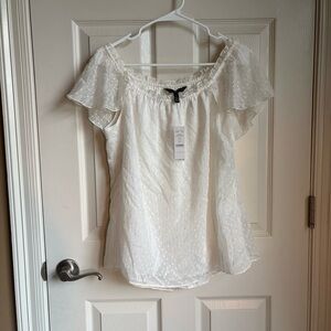 WHITE HOUSE BLACK MARKET Shimmer Blouse
